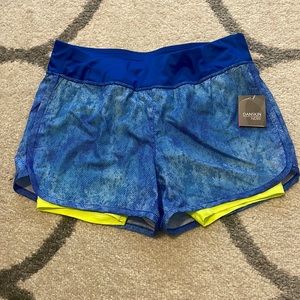 DANSKIN semi-fitted workout shorts